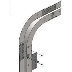 Coude convexe VE - 508x96 - GP4