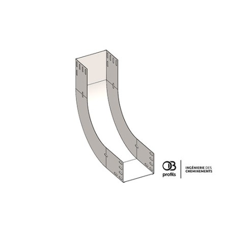 Coude concave VI pour GP4 - 147x96