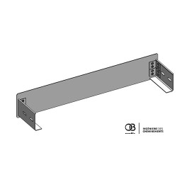 Embout fin de section pour CDC et Goulotte PVC UV - 100x600