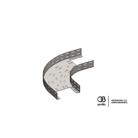 Coude à 90° pour OB2-150