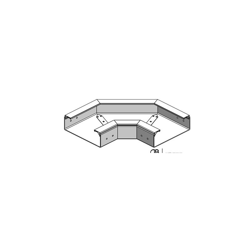 Coude à 90° - 300x100 - PVC UV