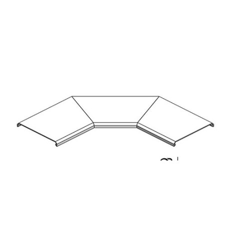 Couvercle coude à 90° - L150 - PVC UV