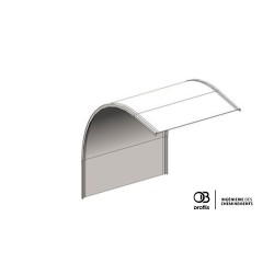 Couvercle coude convexe VE pour GP4 - 316x96