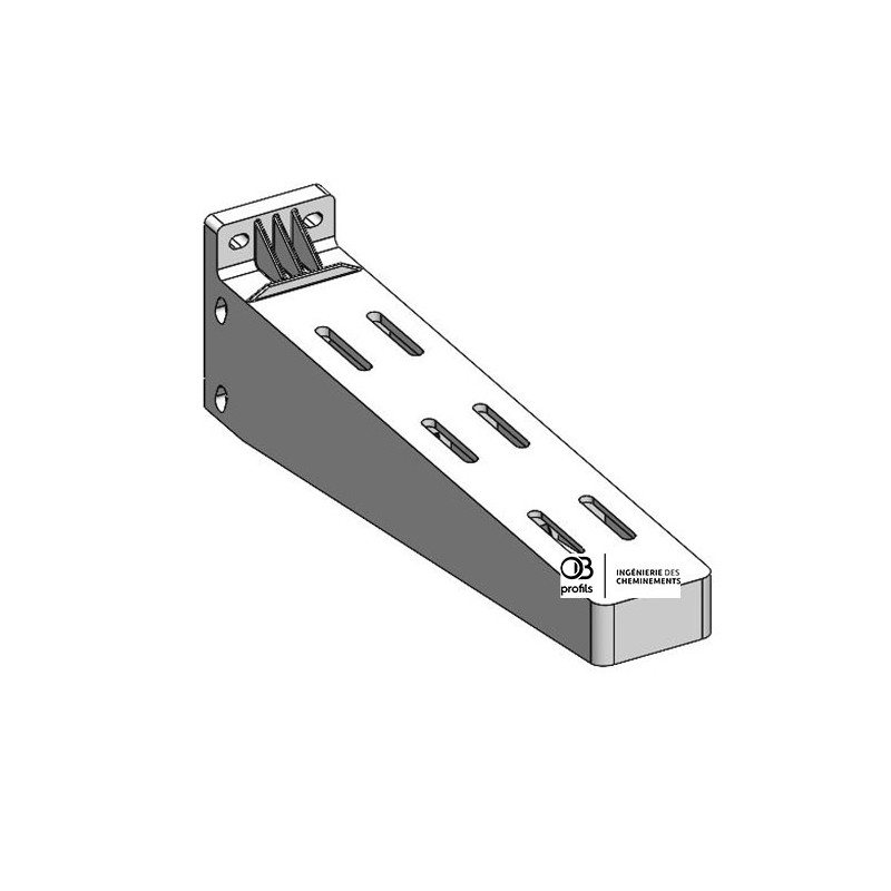 Console perforée 400 - PVC UV