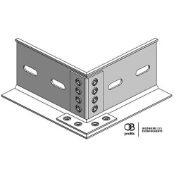 Dérivation pour CDC PVC UV - Haut. 100