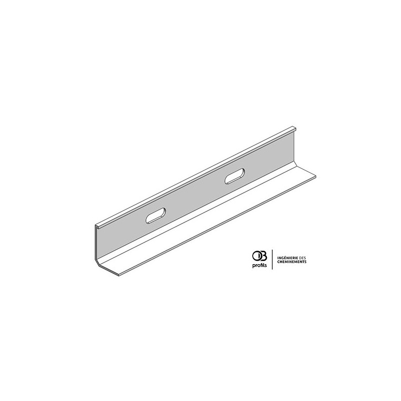 Eclisse cornière PVC M1 UV - Haut.  60