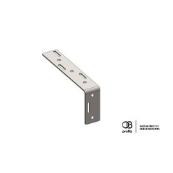 Equerre fixation pour CDC fil ou tôle - Long. 228