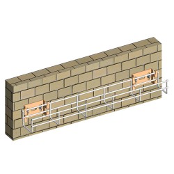 Fixation murale OB50L pour OB2 et OB3