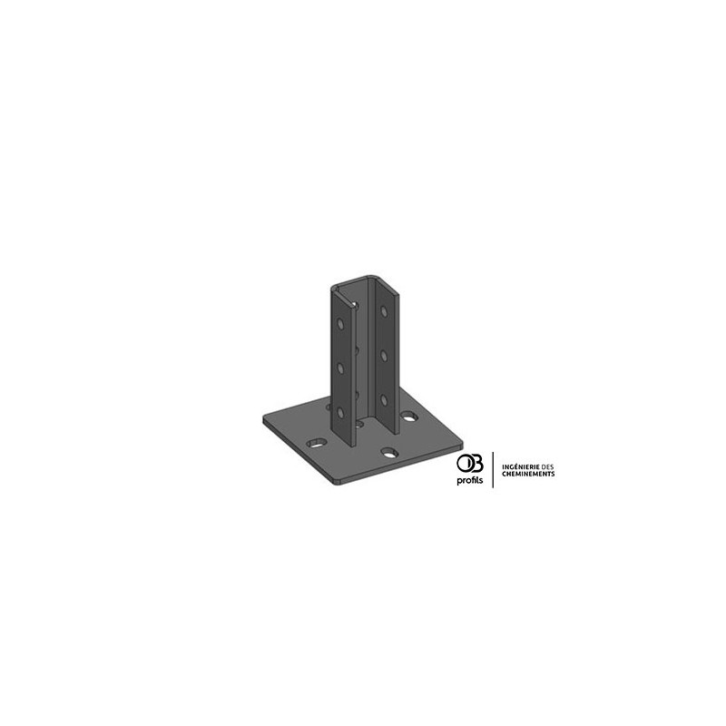 Socle grande hauteur pour rail 41