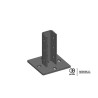 Socle grande hauteur pour rail 41