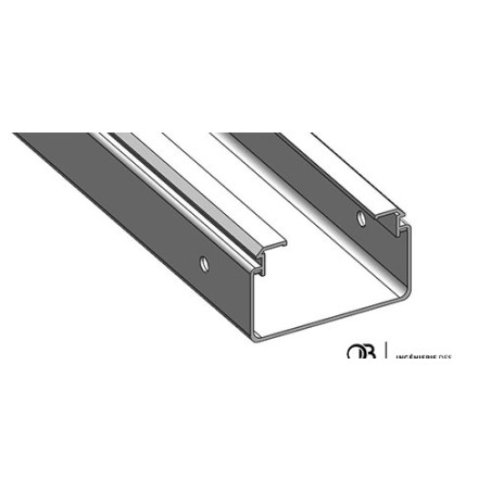 Goulotte pleine - 100x60 - GP2 PVC UV