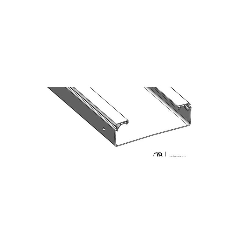 Goulotte pleine - 200x60 - GP2 PVC UV