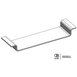 Renfort Inox pour couvercle PVC - 150x60 - Inox 304L