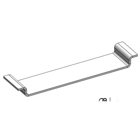 Renfort Inox pour couvercle PVC - 200x60 et 200x100 - Inox 304L