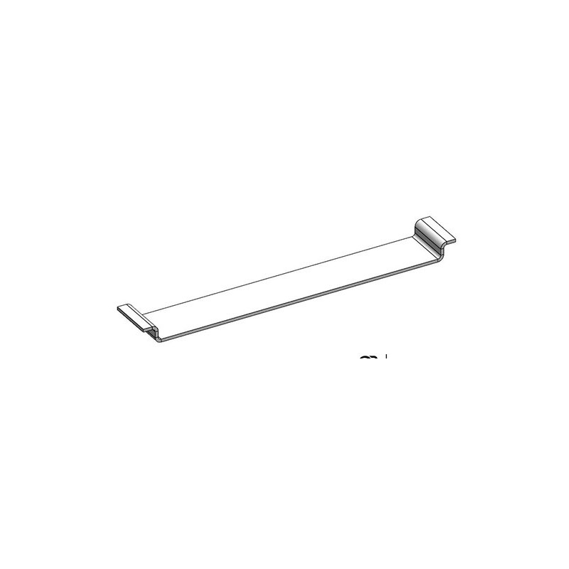 Renfort Inox pour couvercle PVC - 300x60 et 300x100 - Inox 304L