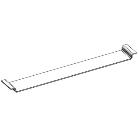 Renfort Inox pour couvercle PVC - 400x100 - Inox 304L