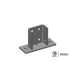 Socle pour rail 82