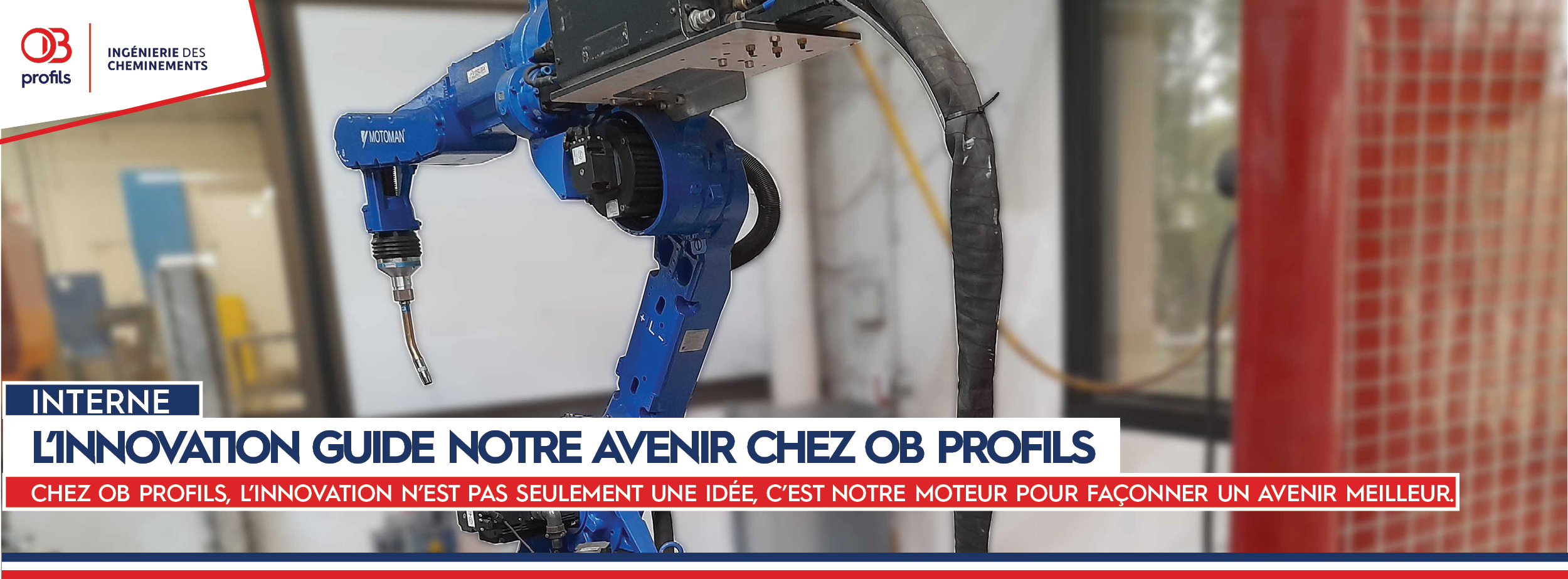 Chez OB Profils, l'innovation est notre moteur depuis deux décennies !